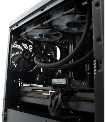 DTA Computers Ryzen 9 64GB DDR5 RX 9070 2TB NVMe SSD Fusion FX Prebuilt Gaming PC